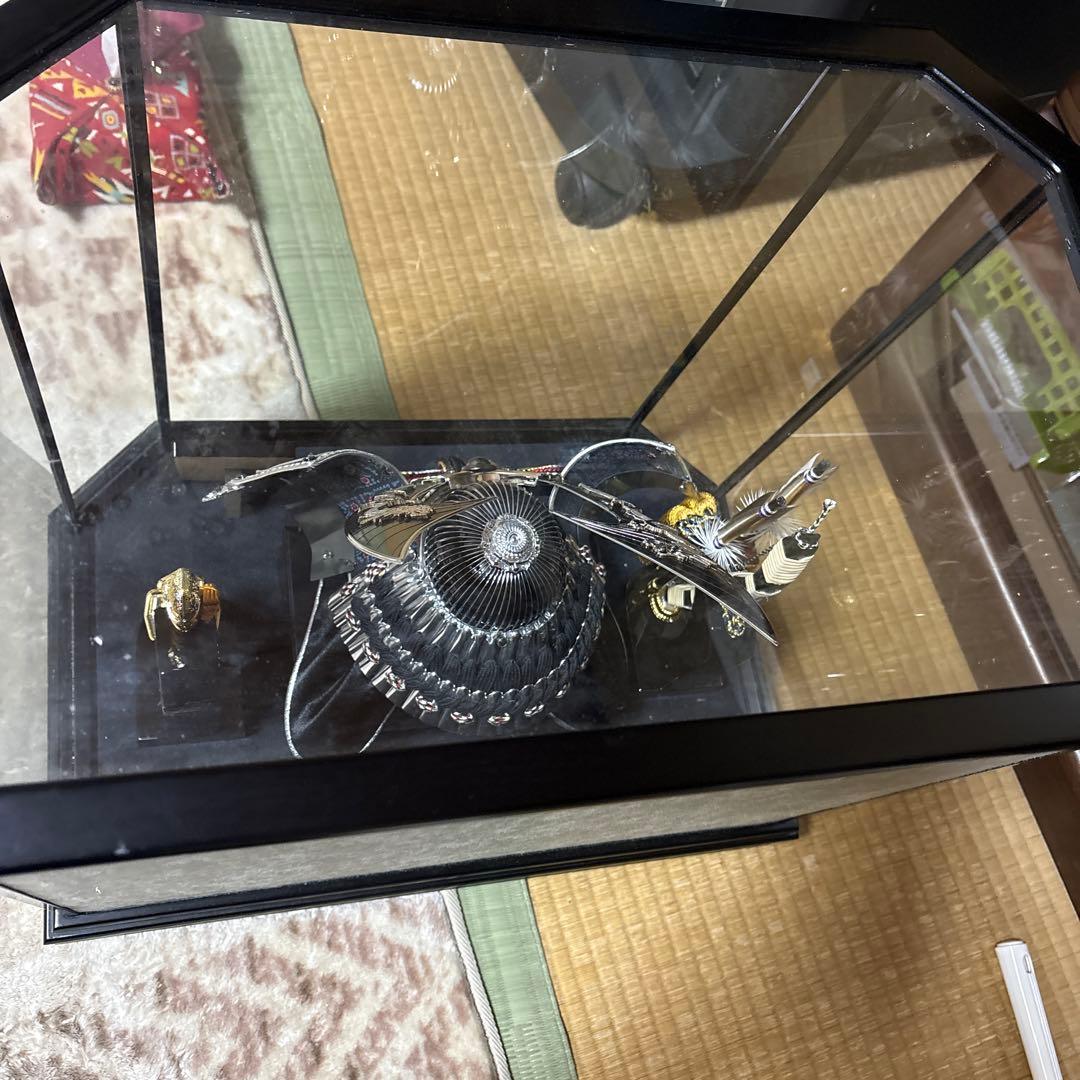 兜　極上品　寿慶作　銀竜　兜飾り