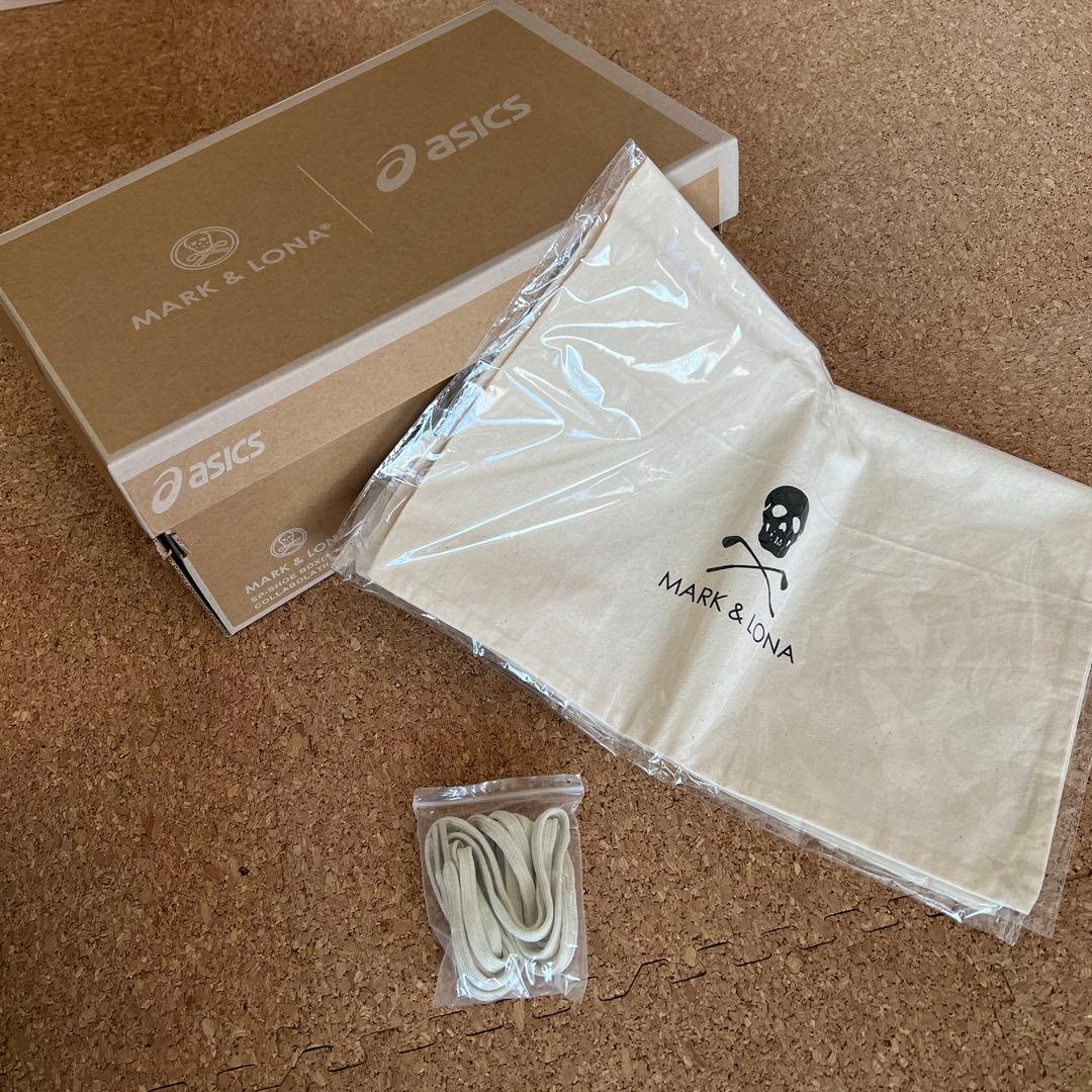 マーク＆ロナ×アシックス　スパイクレスシューズ　25cm