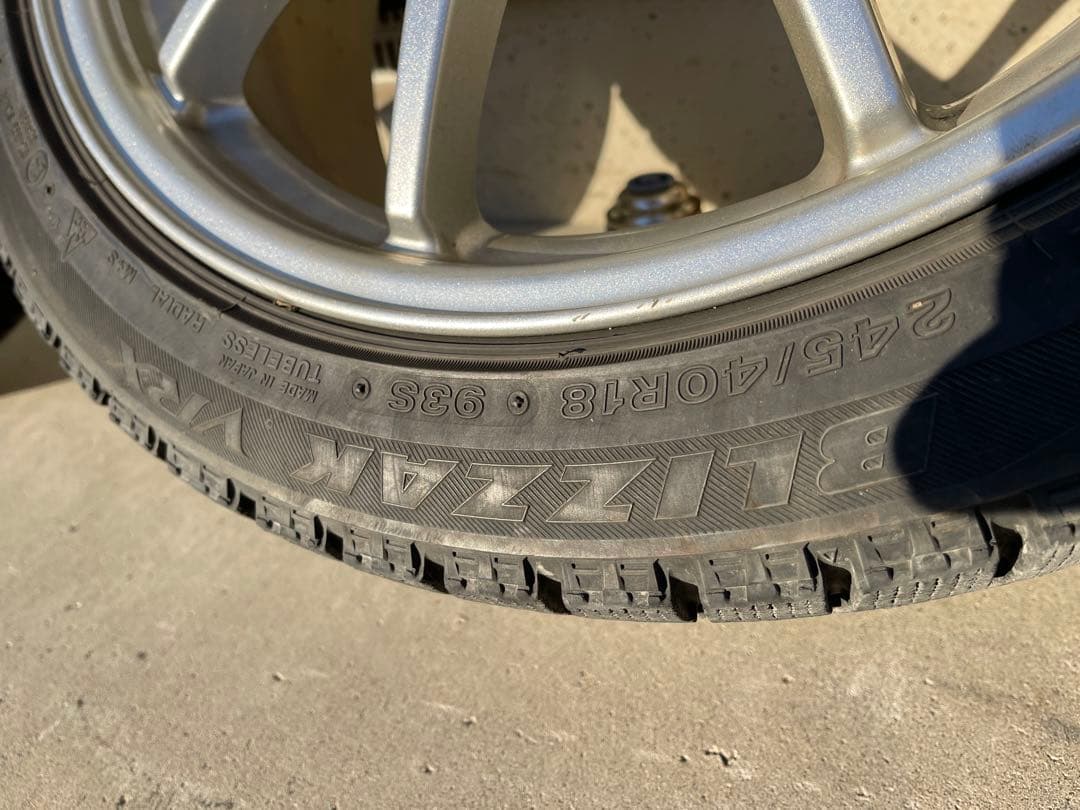 た*い様 18インチ ホイールセット 10スポークデザイン A-TECH インプ