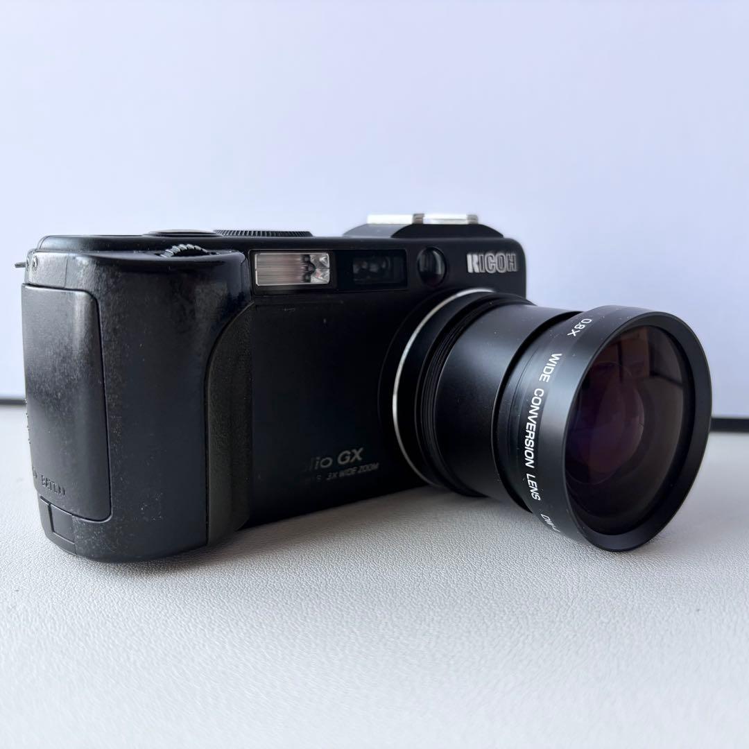 RICOH Caplio GX 広角レンズセット DW-4 HA-1 コンデジ
