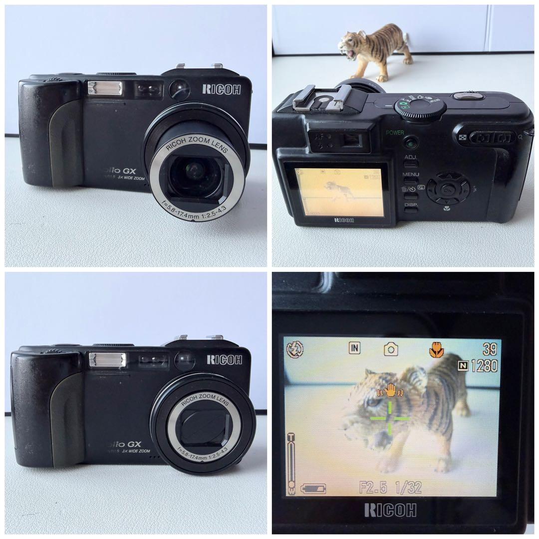RICOH Caplio GX 広角レンズセット DW-4 HA-1 コンデジ