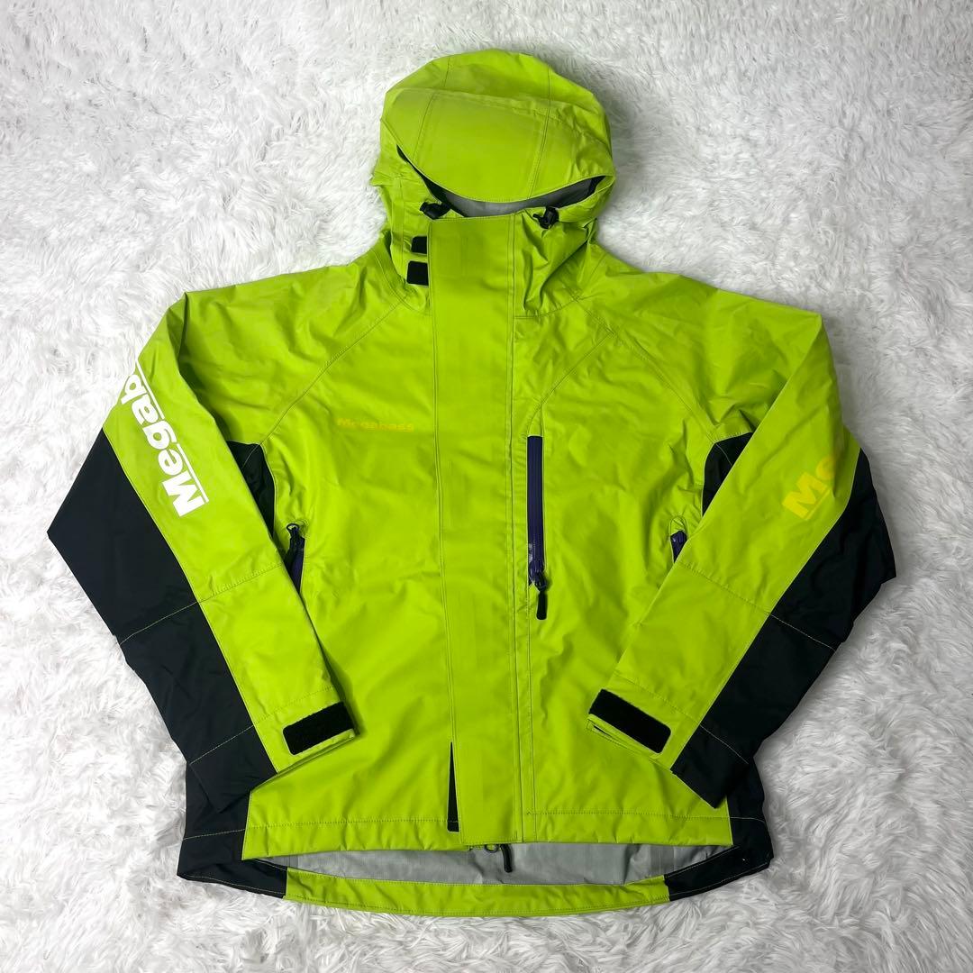 【極美品】 未使用級 メガバス 335068 アクション レインウェア Sサイズ