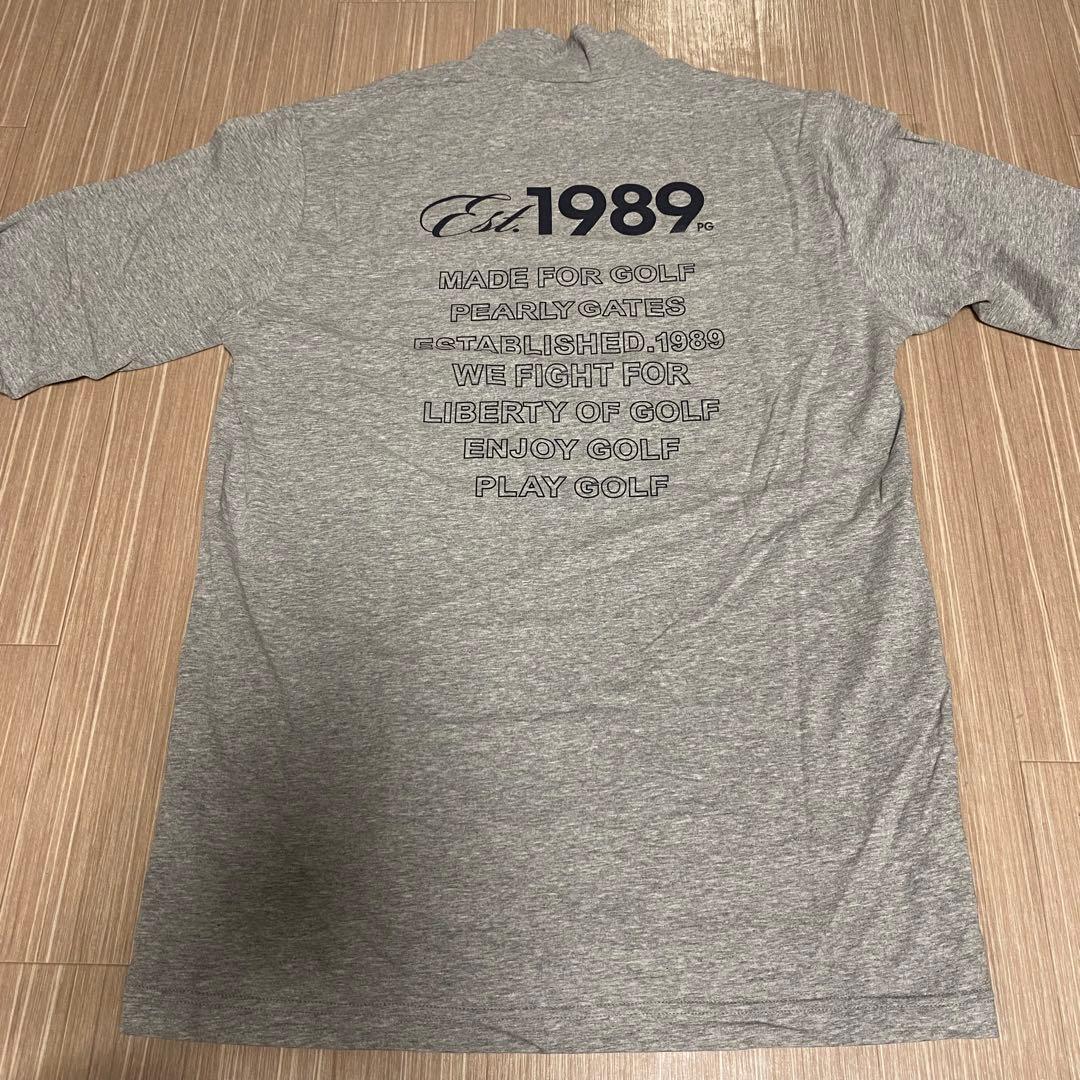 新品タグ付き　パーリーゲイツ　長袖ハイネックシャツ　サイズL