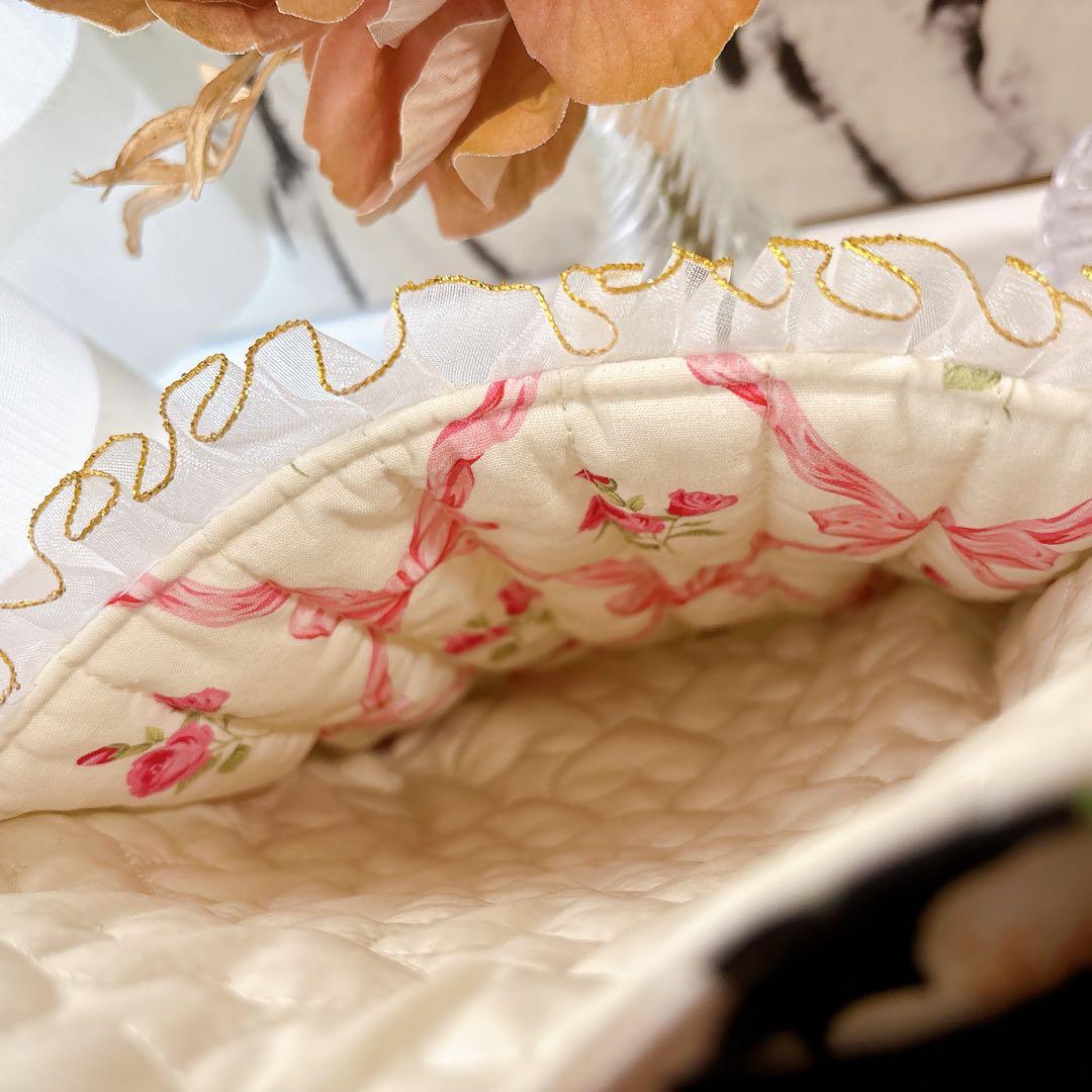 み*️様 コヤンイサムチョン　バック　お花クラウディちゃん　インド刺繍　お揃いポ