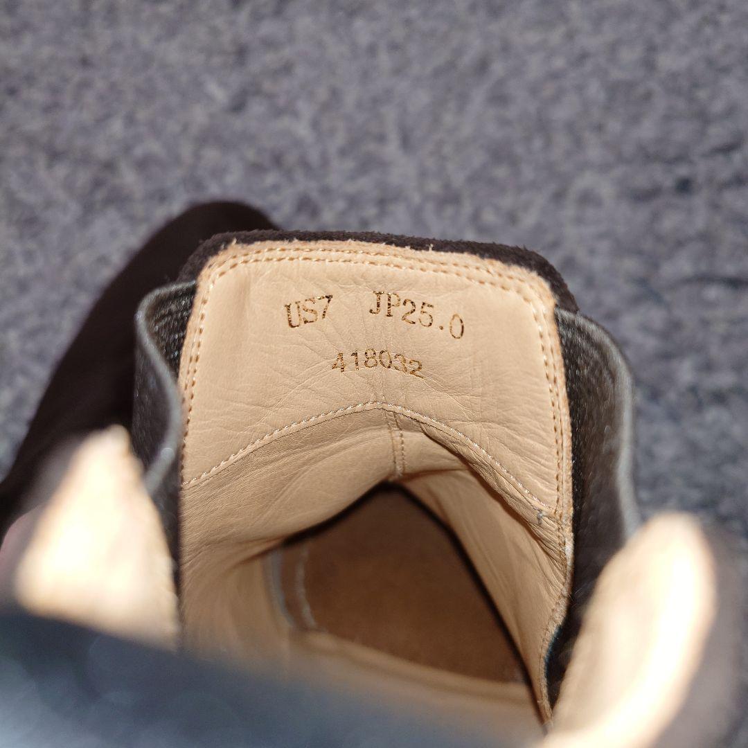 UNITED ARROWS スエード サイドゴアブーツ US7 25cm