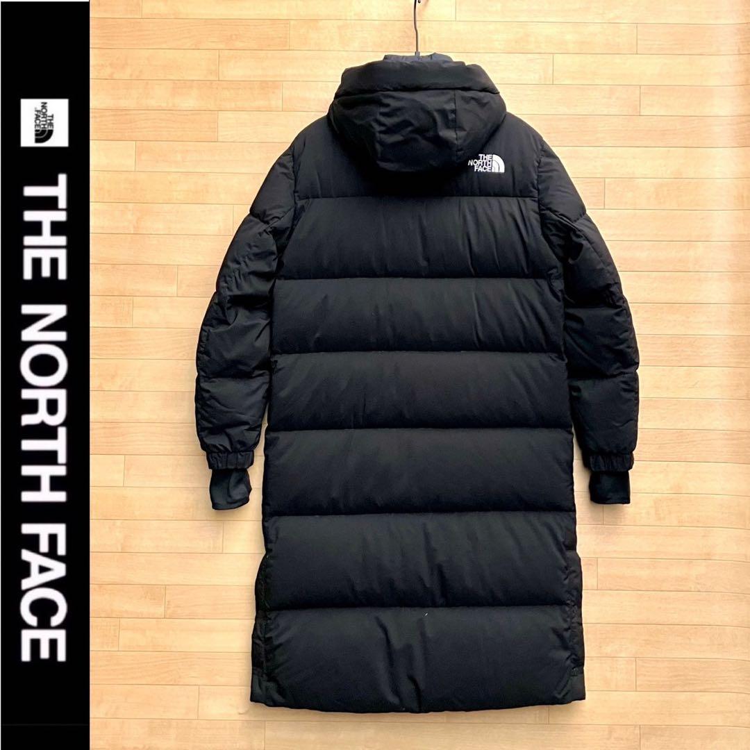 XL ザ ノースフェイス ダウンコート ロング ダウン ダウンジャケット 黒