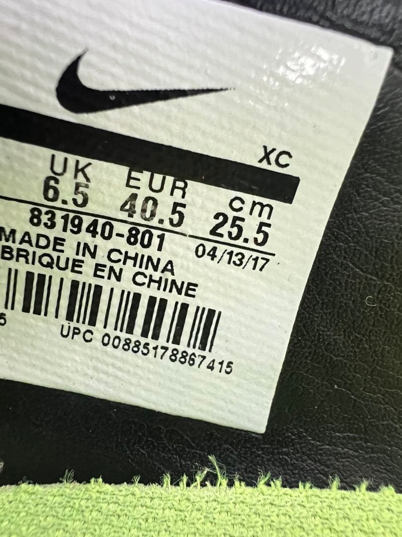 Nike Mercurial サッカースパイク ハイカット25.5cm