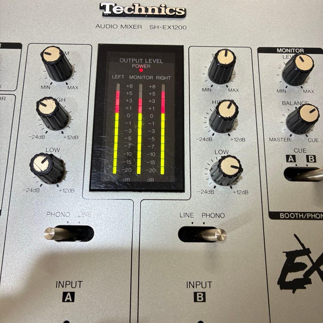 Technics DJミキサー SH-EX1200 動作確認済