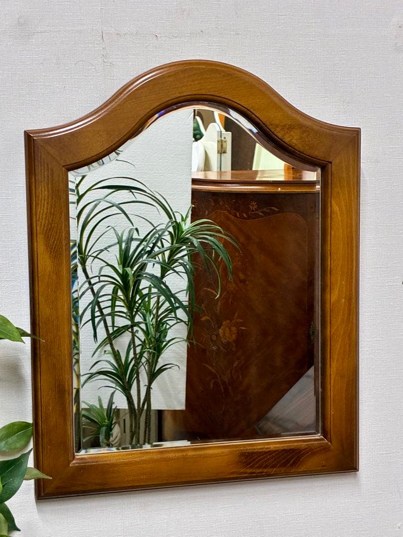 あや☆管383☆カリモク☆karimoku☆アンティーク☆ウォールミラー