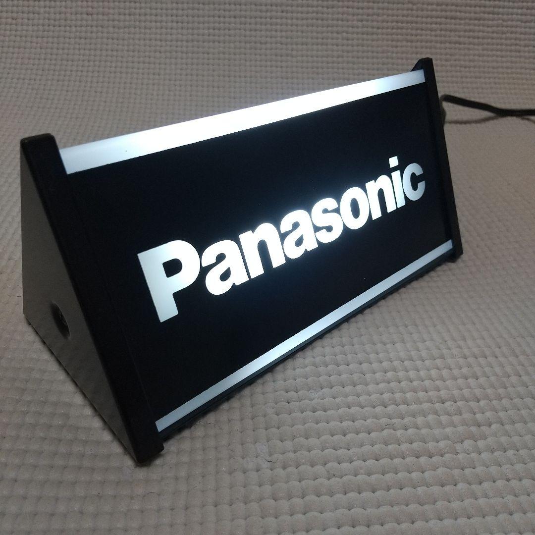 昭和62年 ナニワ照明社 パナソニックの蛍光灯看板 18cm