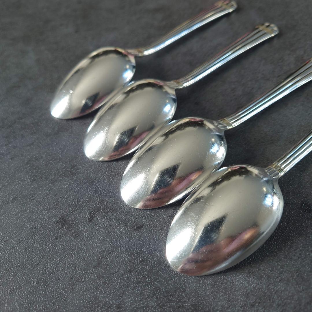 格安 希少 クリストフル アリアゴールドリング コーヒースプーン 4点