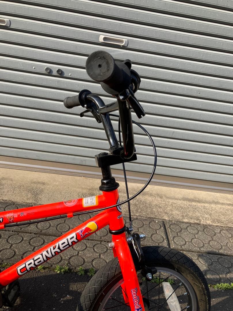 Badass company 　CRANKER 幼児用自転車 赤14インチ