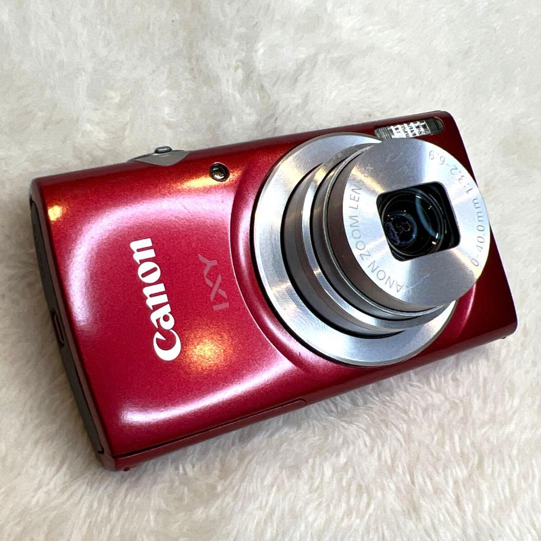 Canon キャノン IXY 200 レッド イクシー デジタル カメラ