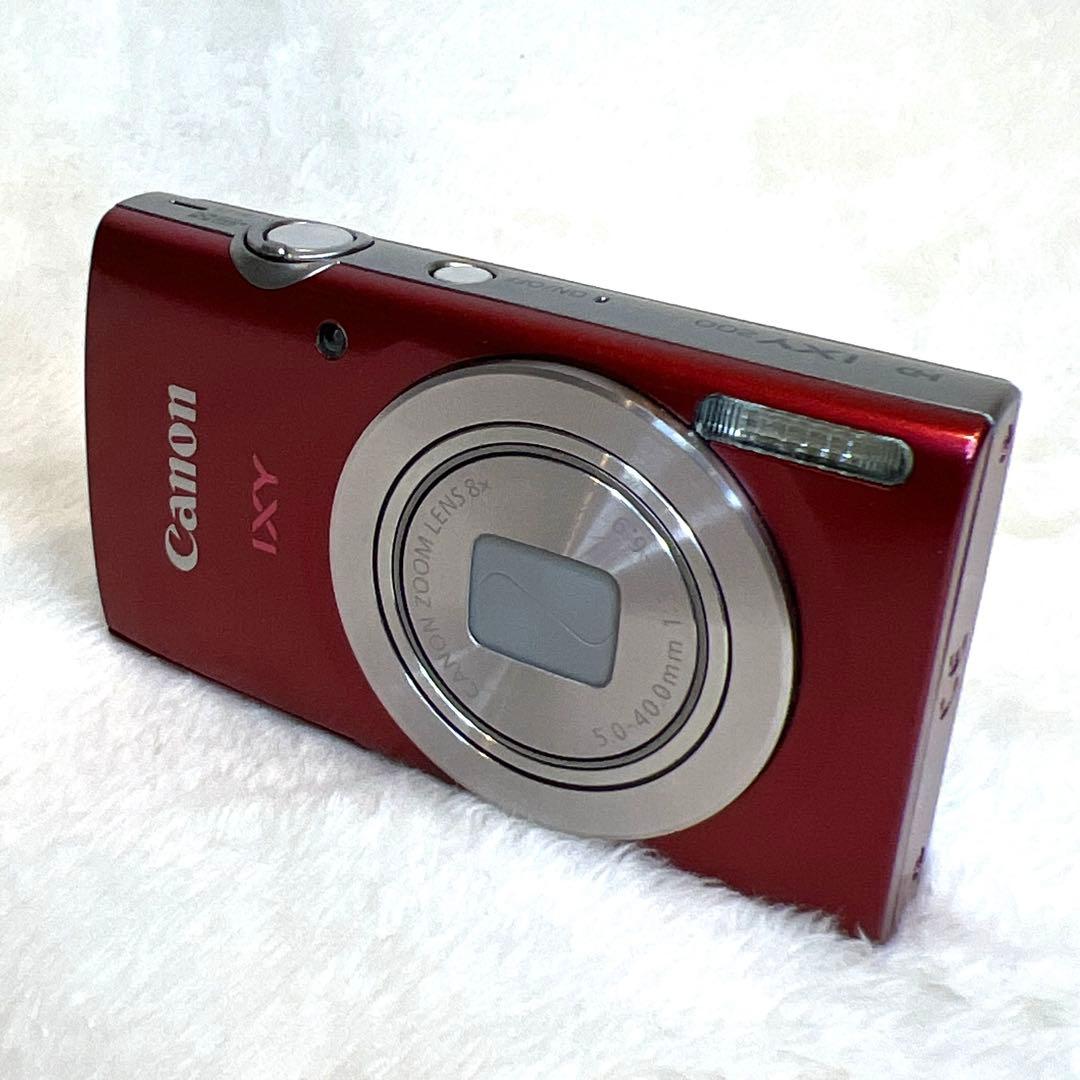 Canon キャノン IXY 200 レッド イクシー デジタル カメラ