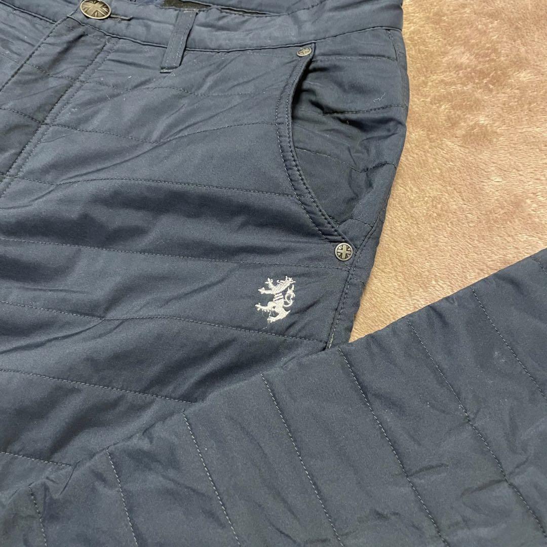 【ADMIRAL GOLF】秋冬 中綿入り 防寒ゴルフパンツ L