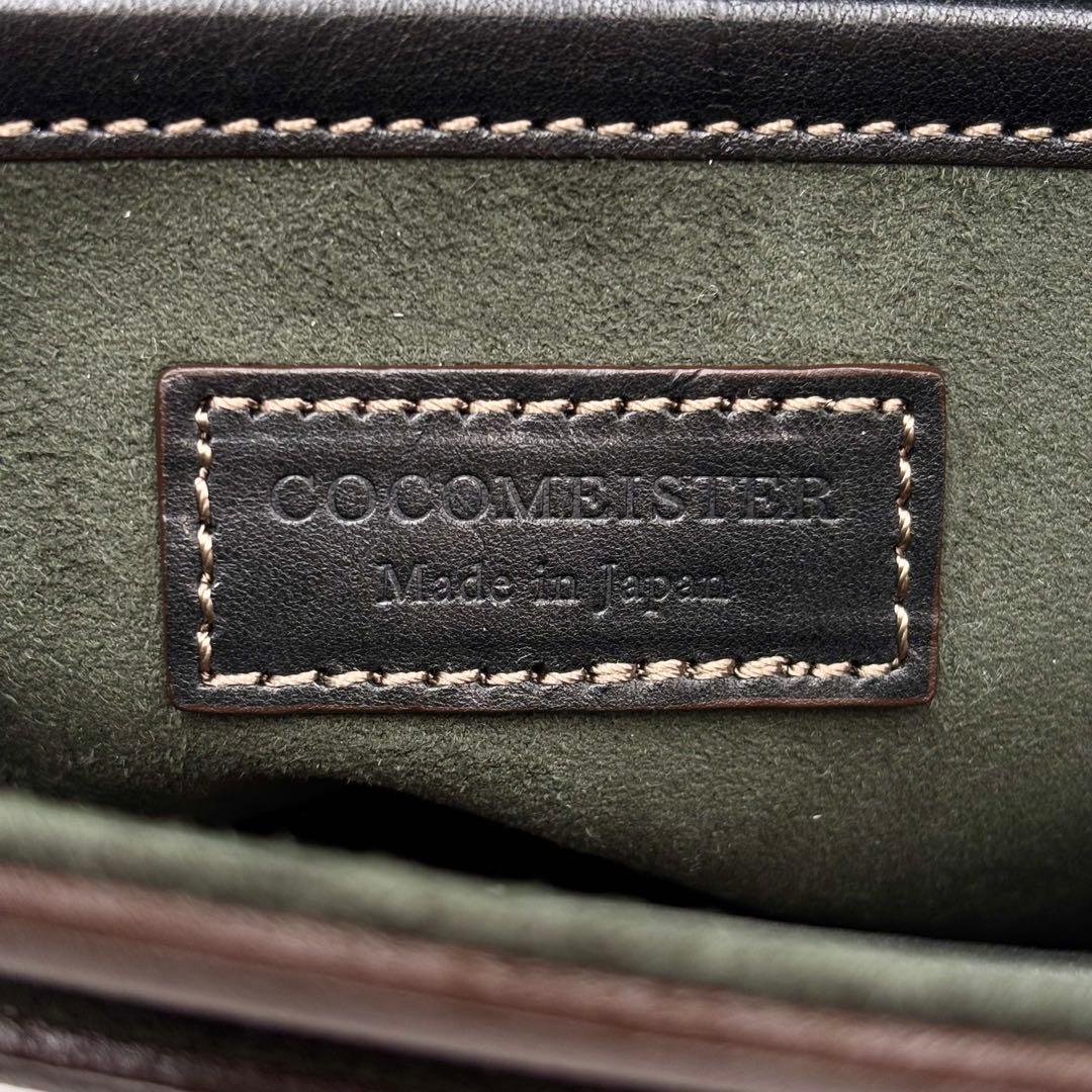 極美品 ココマイスター ショルダーバッグ グッドオールドミラノ ヌバック グレー