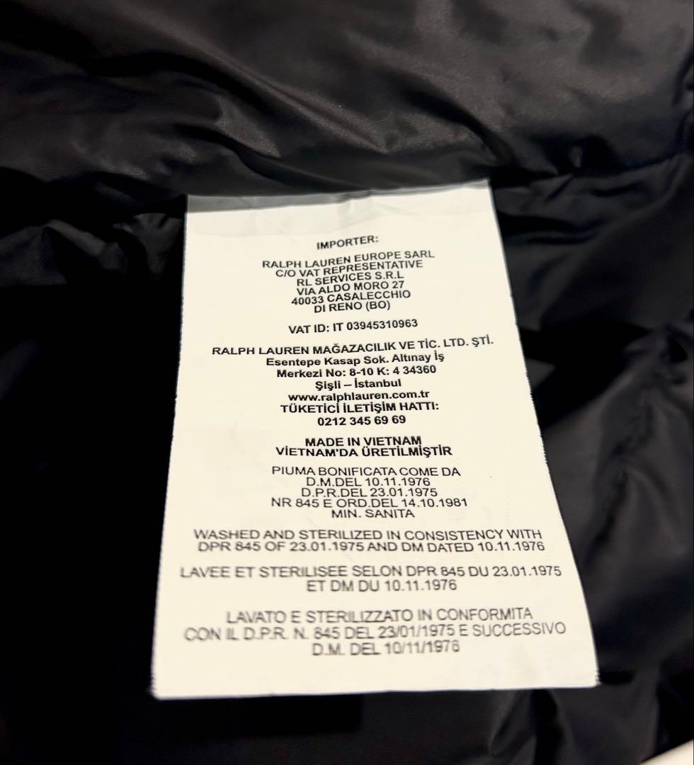 正規品 ラルフローレン ダウンジャケット Gorham ダウン ジャケット　M