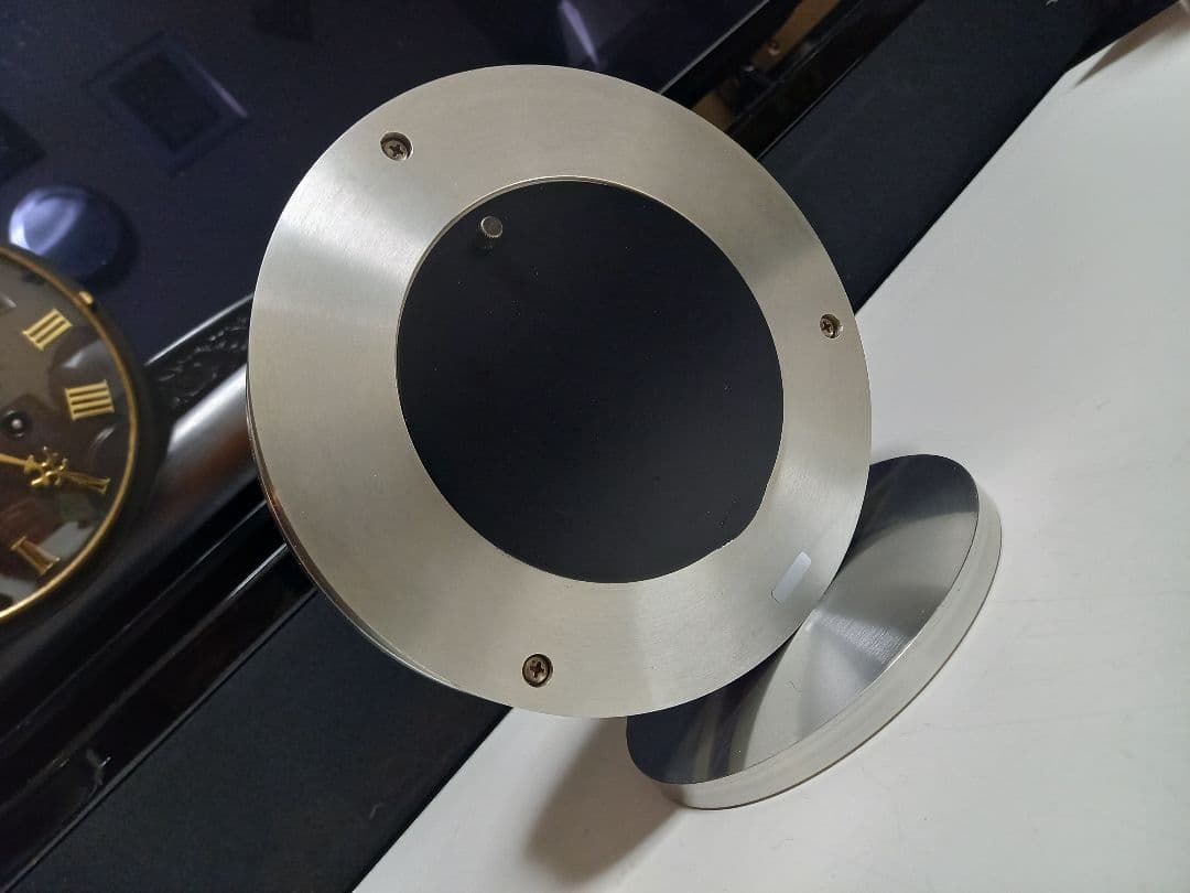 レア　1980's　セイコー　スペースエイジ　ソリッド　アルミニウム　クロック