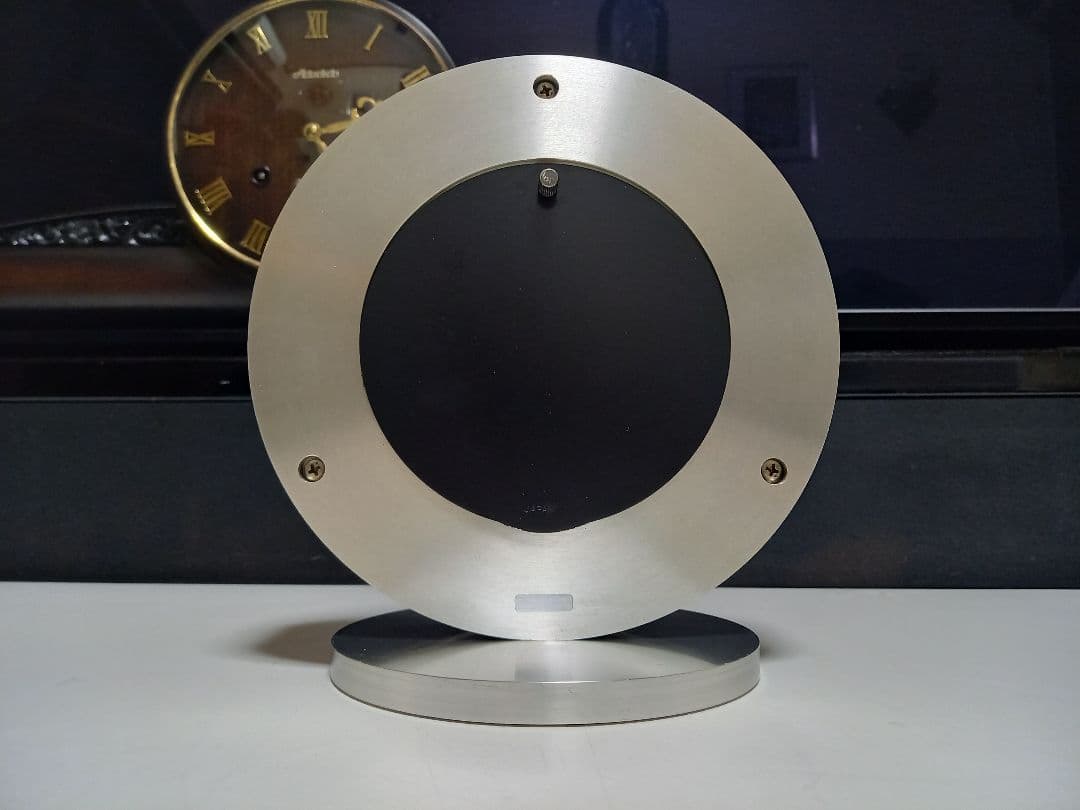 レア　1980's　セイコー　スペースエイジ　ソリッド　アルミニウム　クロック