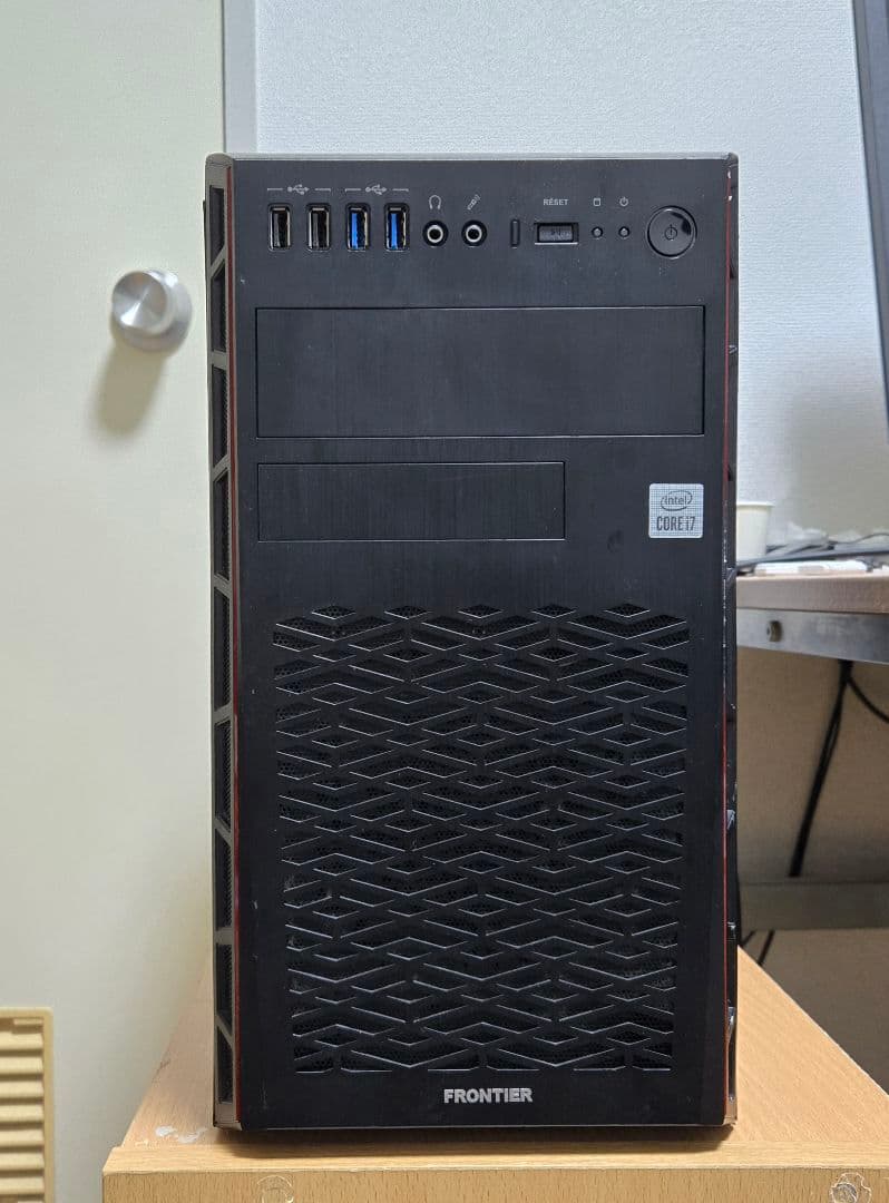 FRONTIER 高性能 ミニタワー ゲーミングpc i7 RTX3060Ti