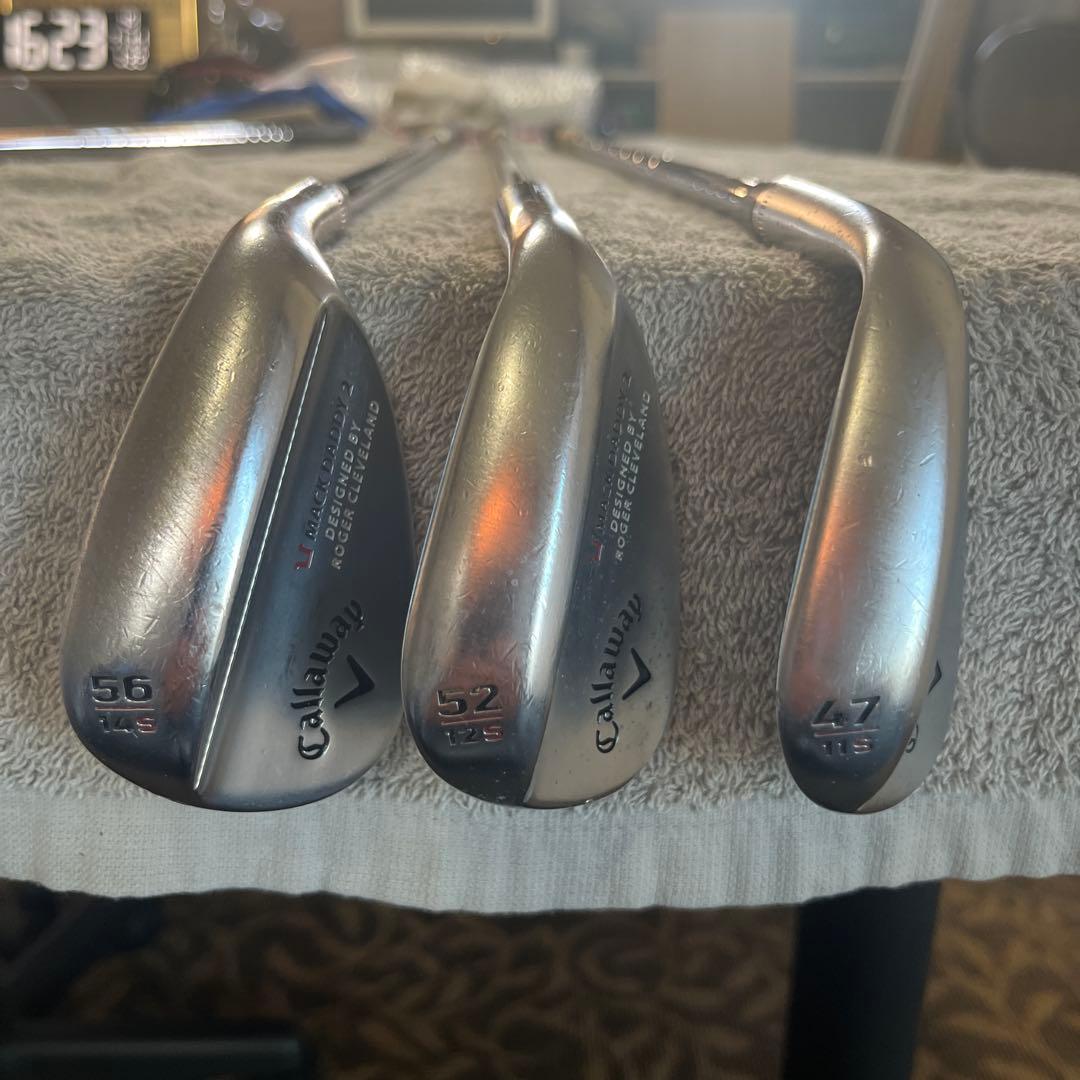 Callaway Mack Daddy 2 ウェッジ 3本セット