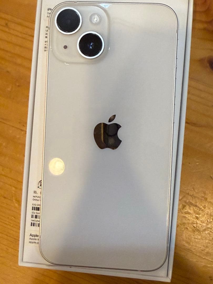 ニ*ン様 Apple iPhone 14 スターライト　128GB 本体　SIM