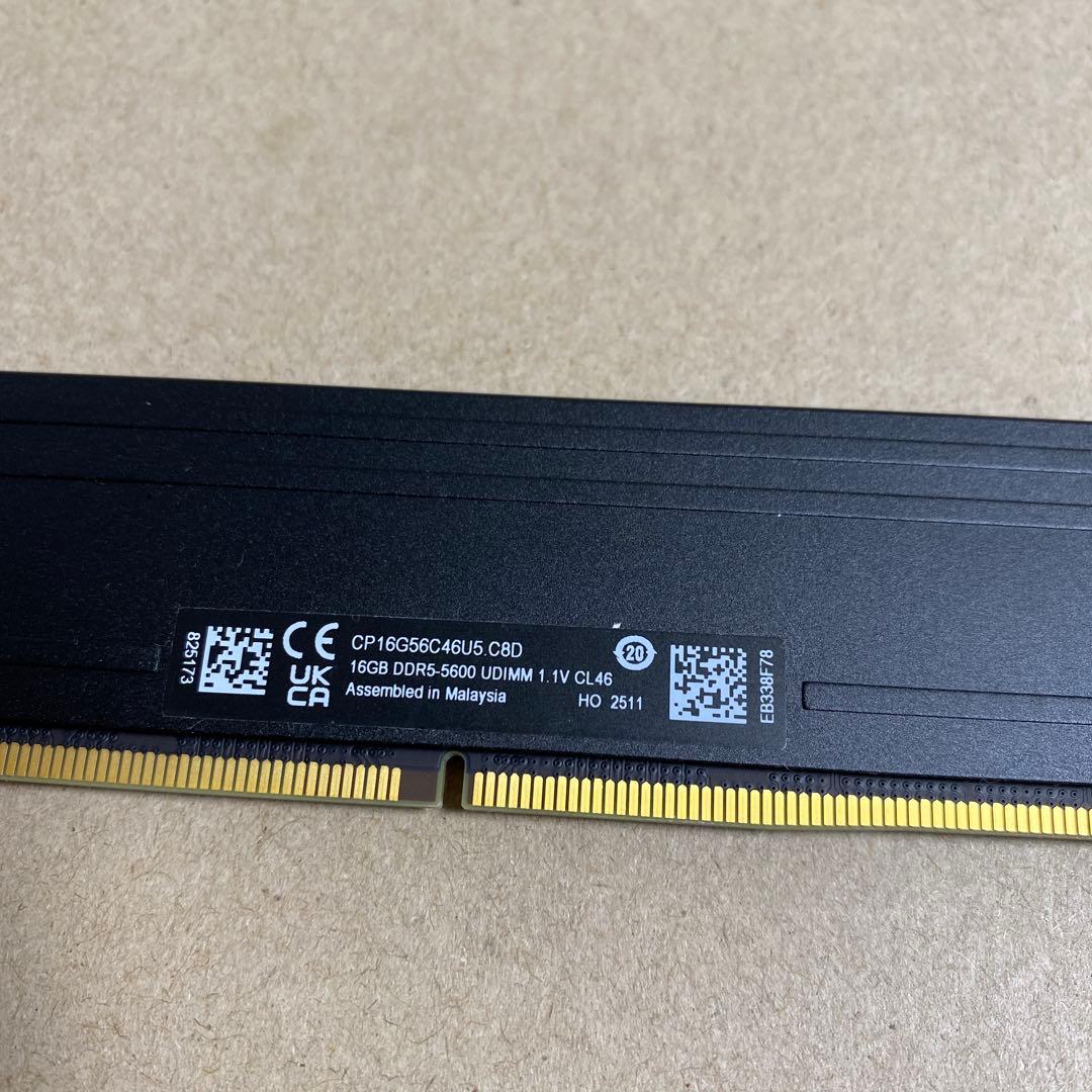 Crucial クルシャルDDR5 PRO 16GB DDR5-5600