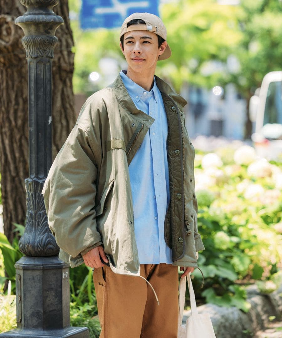 ビッグシルエットショートモッズコート/Freak'sS Store/Sサイズ