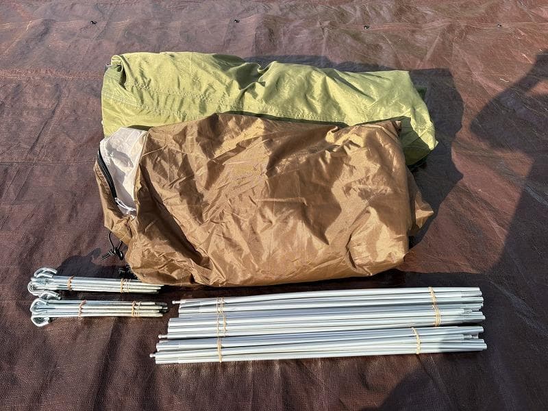 T*@様 DOD カマボコテント3S T3-688-KH 2ルームテント