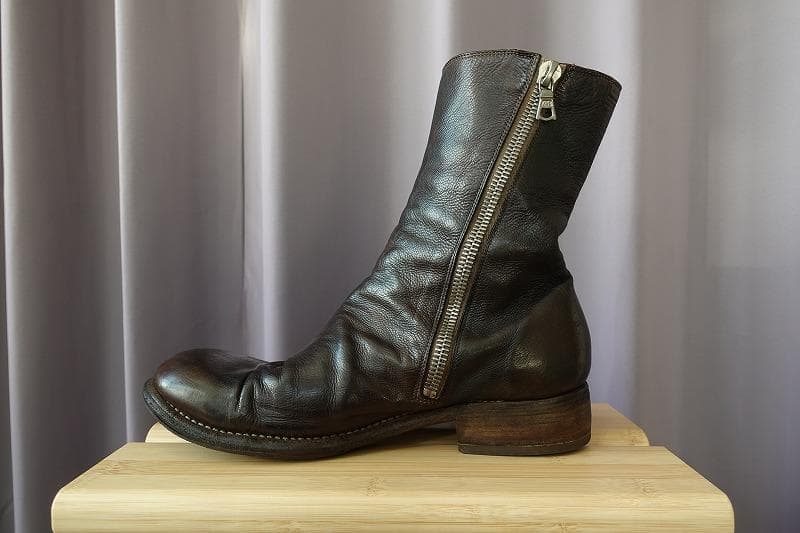 GUIDI サイドジップレザーブーツ