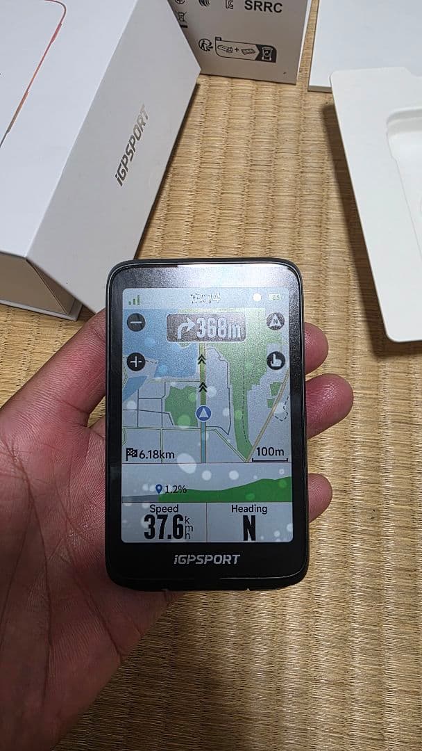 iGPSPORT Binavi サイクルコンピューター本体