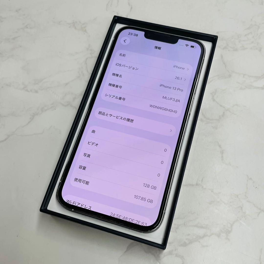スマートフォン本体 iPhone13 Pro 128GB MLUF3J/A 90% WW6885