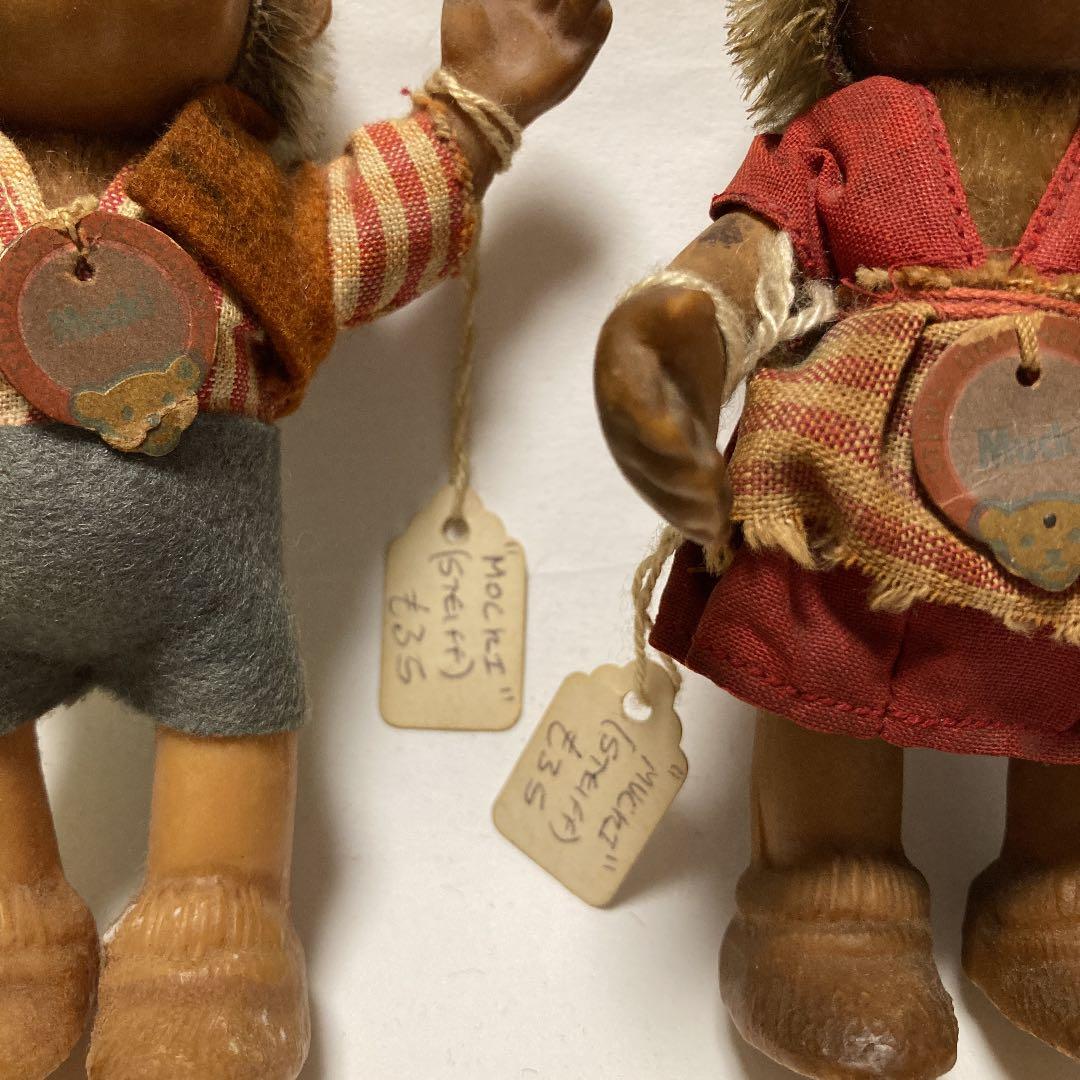 SALE❣️シュタイフ　ハリネズミの男の子と女の子　ヴィンテージ