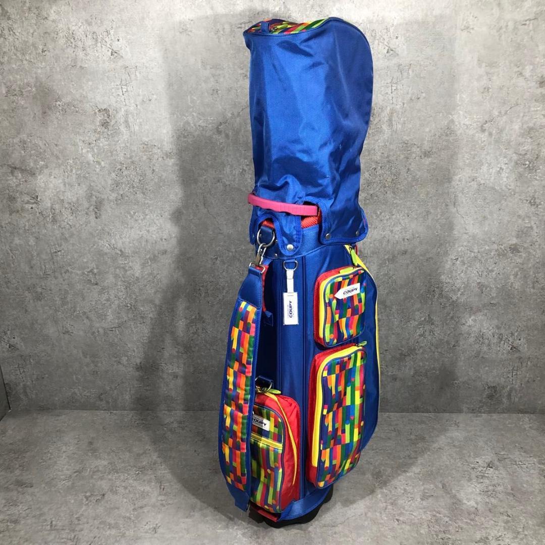 希少品 限定 COUPY×DAIYA GOLF コラボ キャディバッグ カラフル