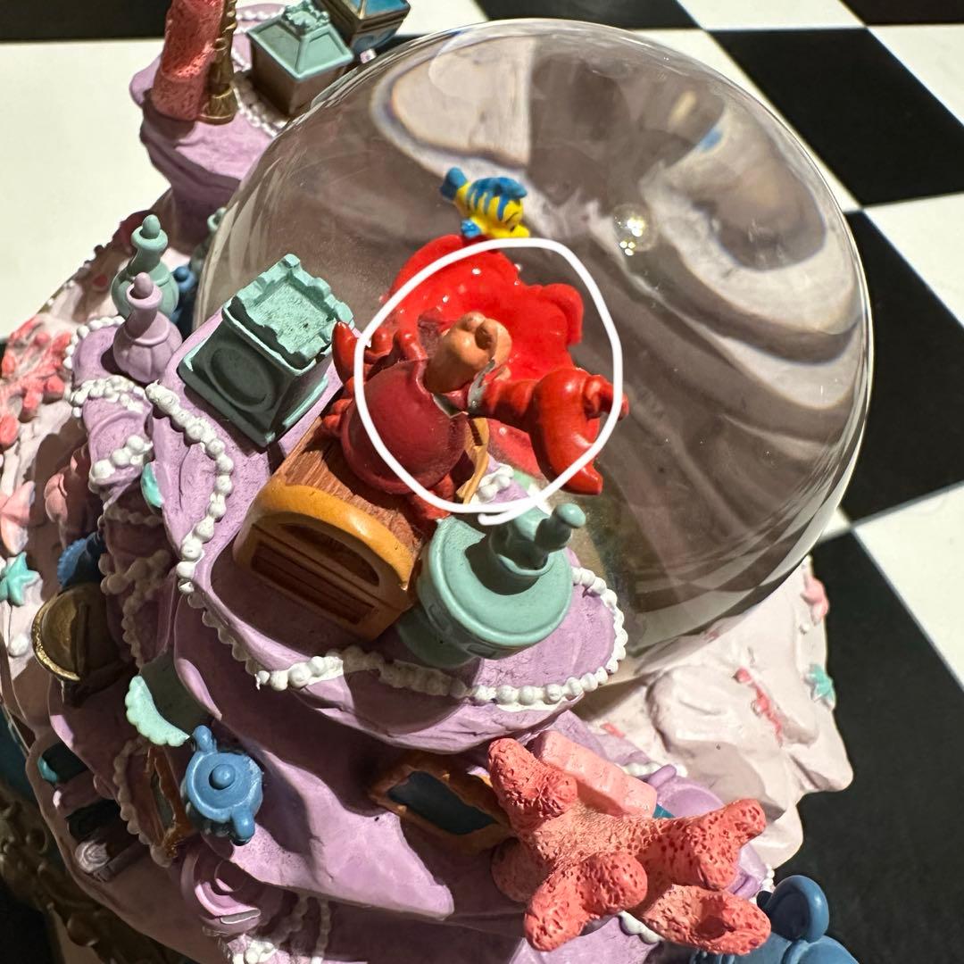 【早い者勝ち！】アリエル スノードーム オルゴール