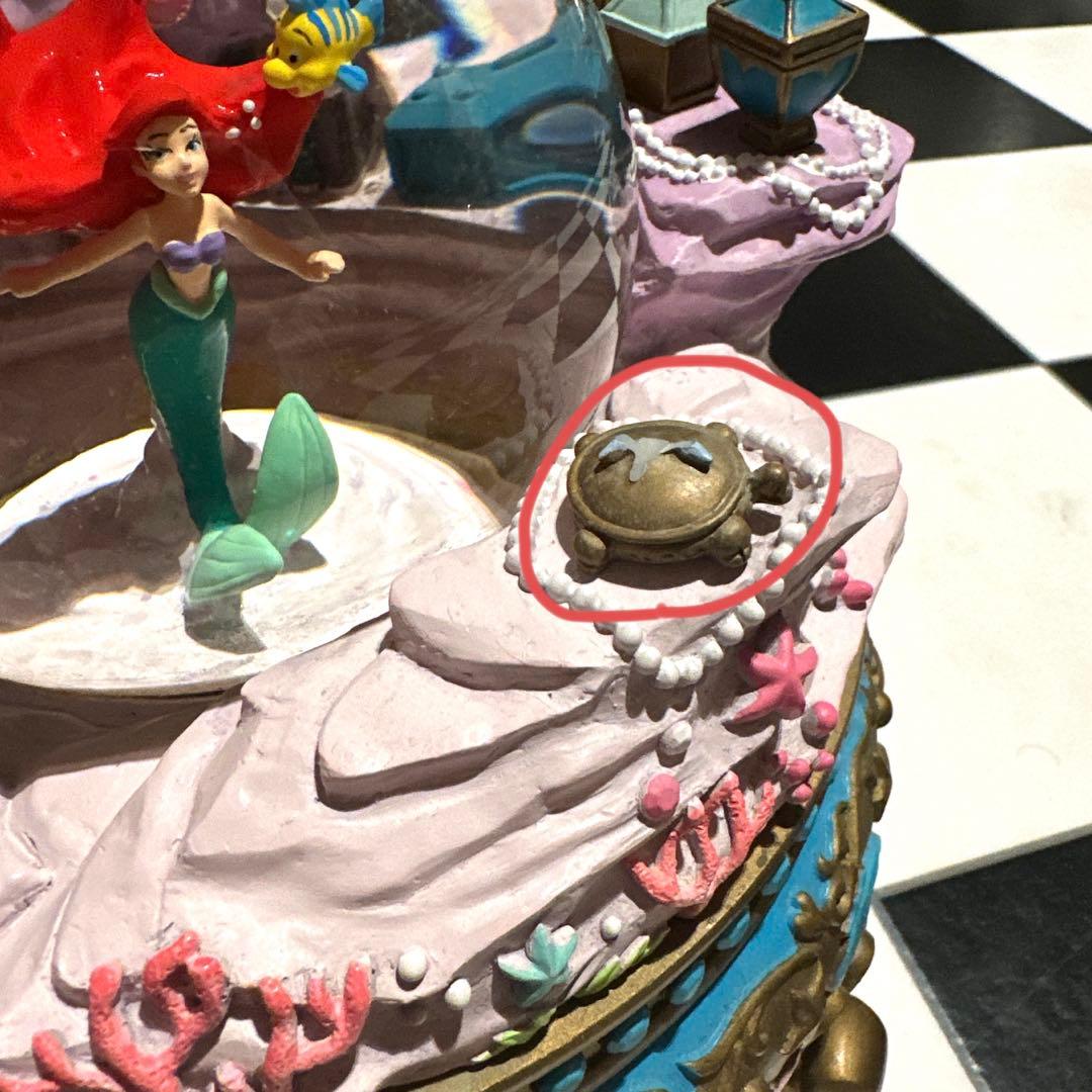 【早い者勝ち！】アリエル スノードーム オルゴール