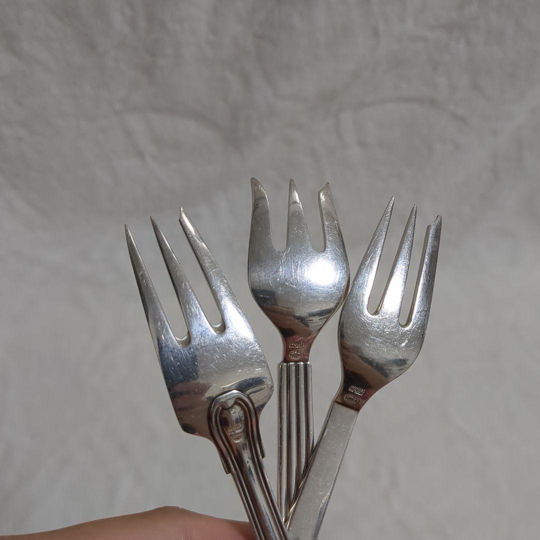 激レア　希少　E  ジョージジェンセン フォーク5個セット