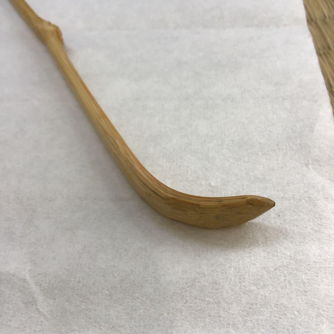 茶道具　茶杓　松尾流家元宗典作　銘:万々歳　妙玄斎書付　竹箱　共箱　S59CS