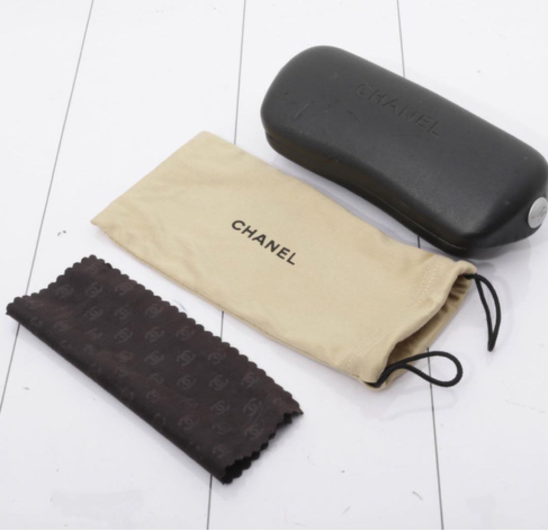 CHANEL シャネル ココマーク サングラス ケース付き ブラック