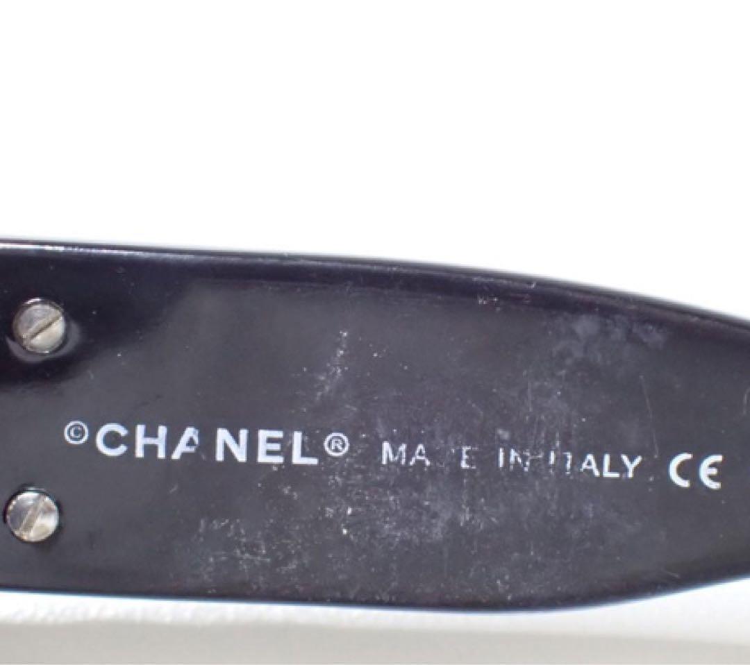 CHANEL シャネル ココマーク サングラス ケース付き ブラック