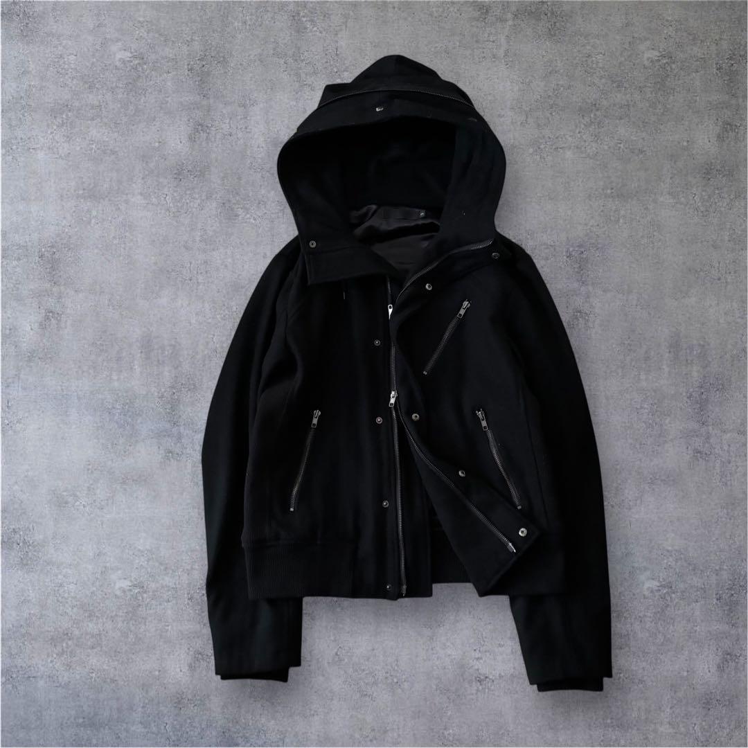 ジャケット・アウター archive grunge wool gimmick jacket y2k