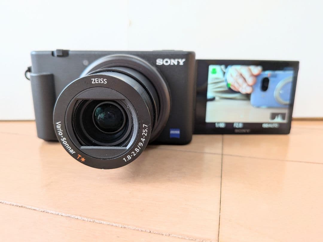 SONY　VLOGCAM 　zv-1、箱、説明書、バッテリー2個　美品