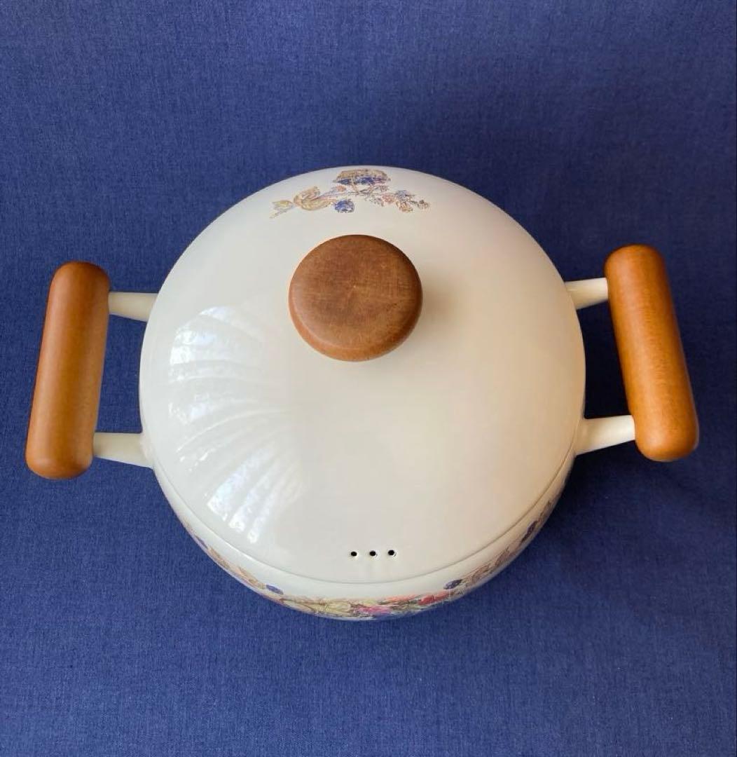 ブランブリーヘッジ 　両手鍋　ホーロー　希少