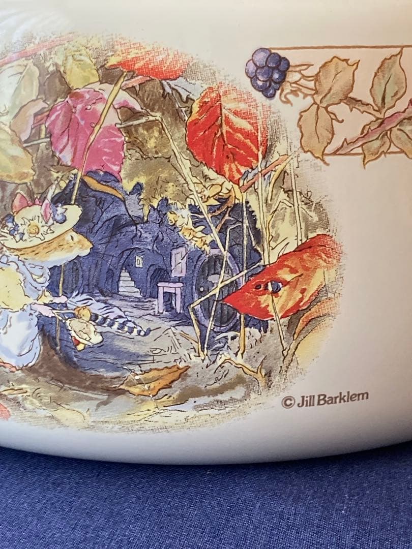 ブランブリーヘッジ 　両手鍋　ホーロー　希少