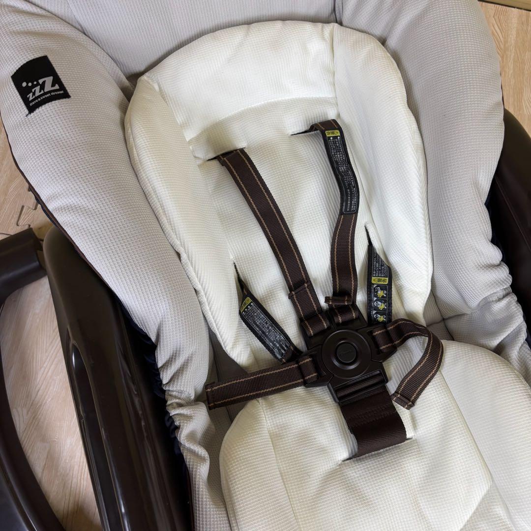 クリーニング済　☆未使用に近い☆　コンビ　ハイローベッド＆チェア　ネムリラ