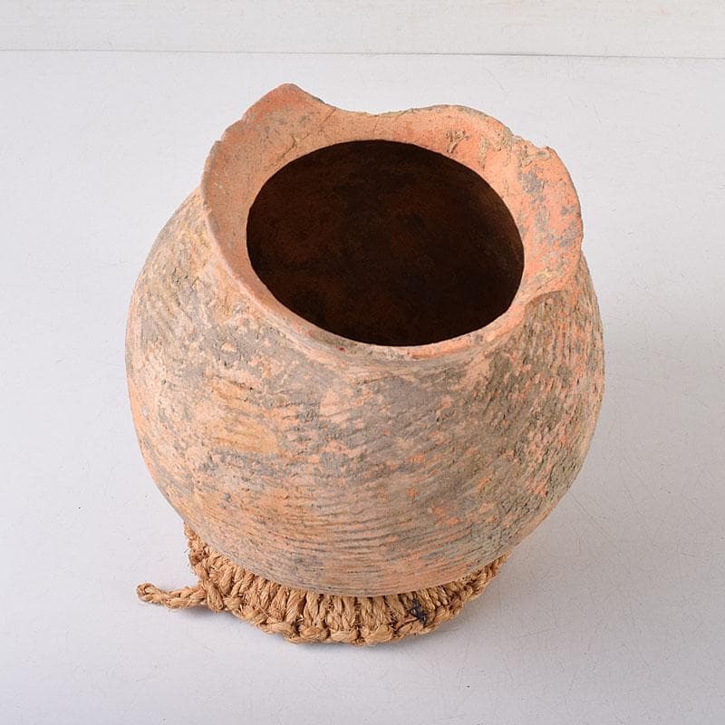 タイ古陶磁　バンチェン土器　アンダーソン土器　壷　台付き　C R8688H