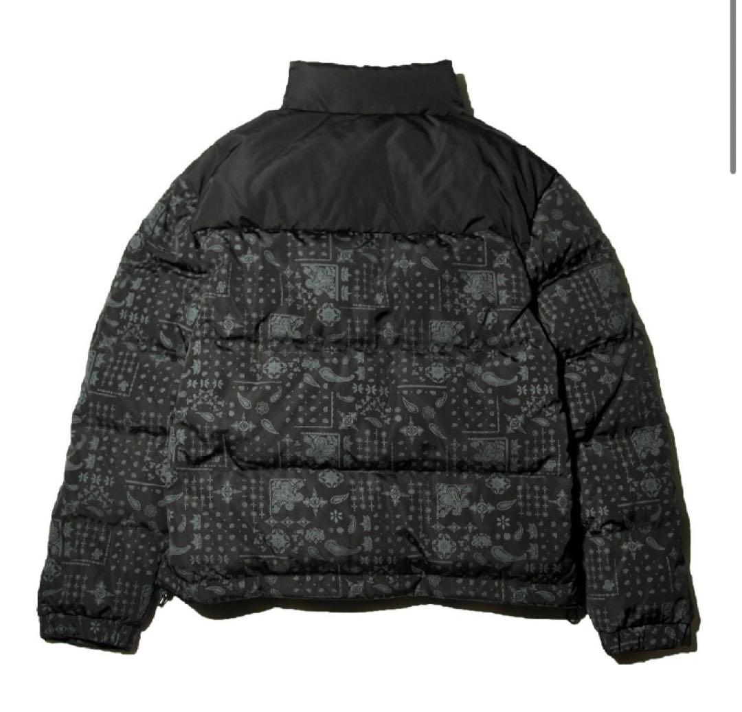subciety ダウンジャケット　ペイズリー