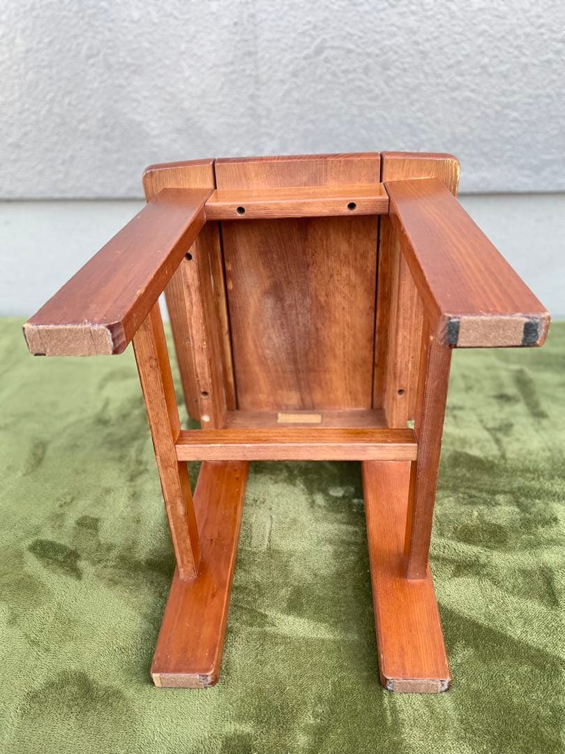 二脚セット　北欧レトロ カナディアン 木製椅子 ダイニングチェア ビンテージ