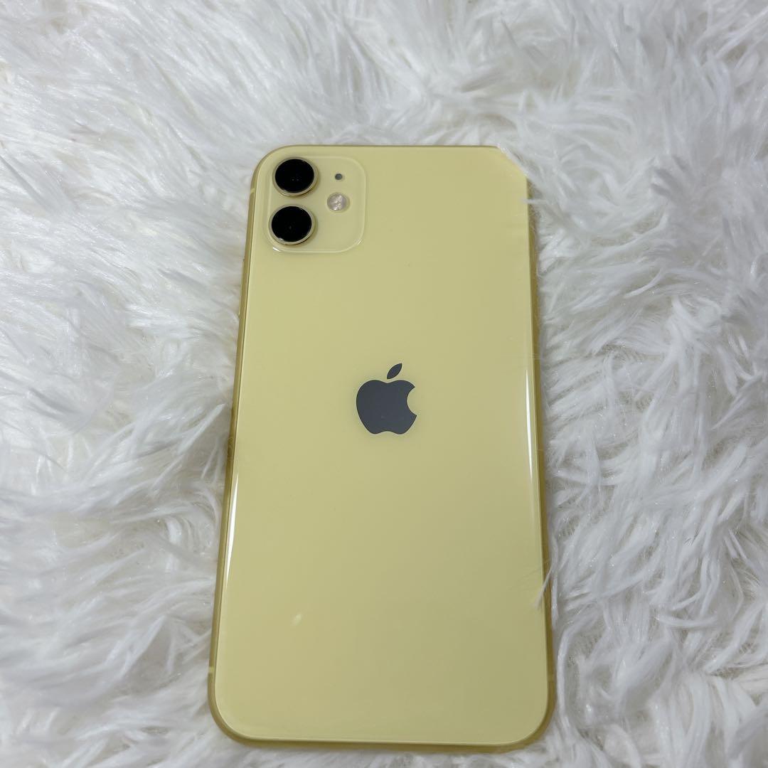 iPhone11 256GB イエロー SIMフリー 画面交換済