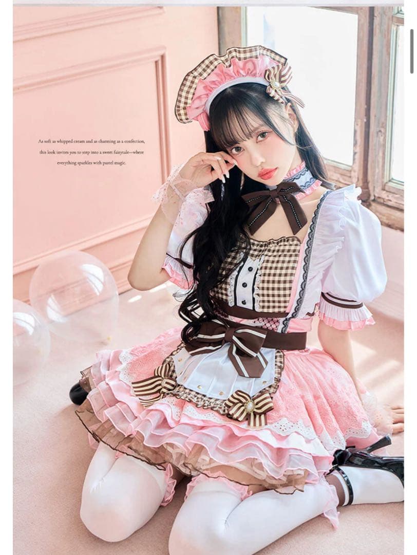 マカロンメイド コスプレ マリームーン